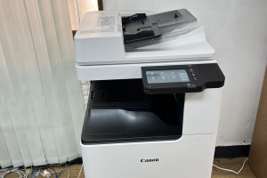 건축회사 도면 출력용 캐논C3222 칼라복합기 설치